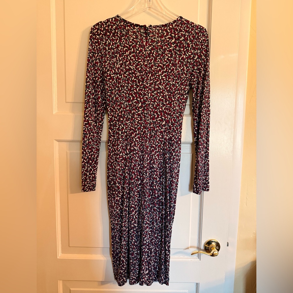 Tory Burch Silk Long Sleeve Dress - Picture 5 of 5